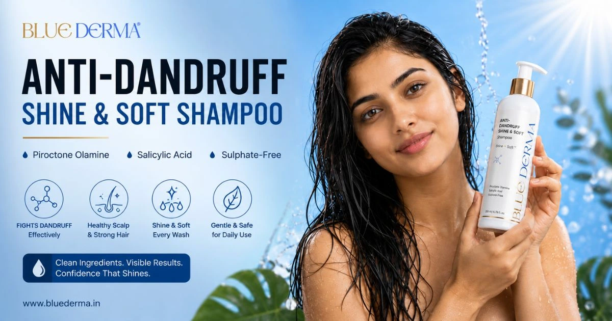 Daily use shampoo for dandruff control