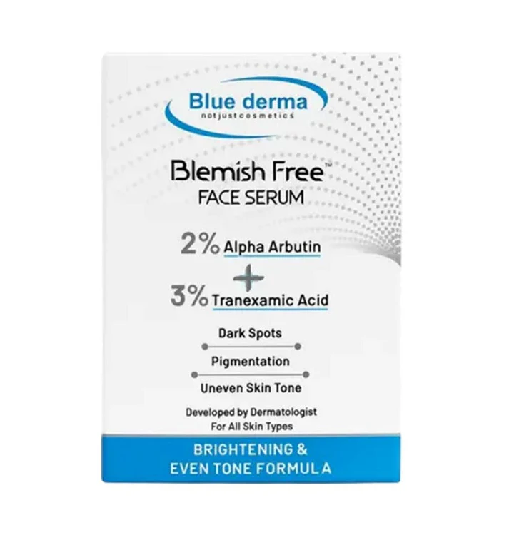 Blue Derma Blemish Free Face Serum - 30 ml