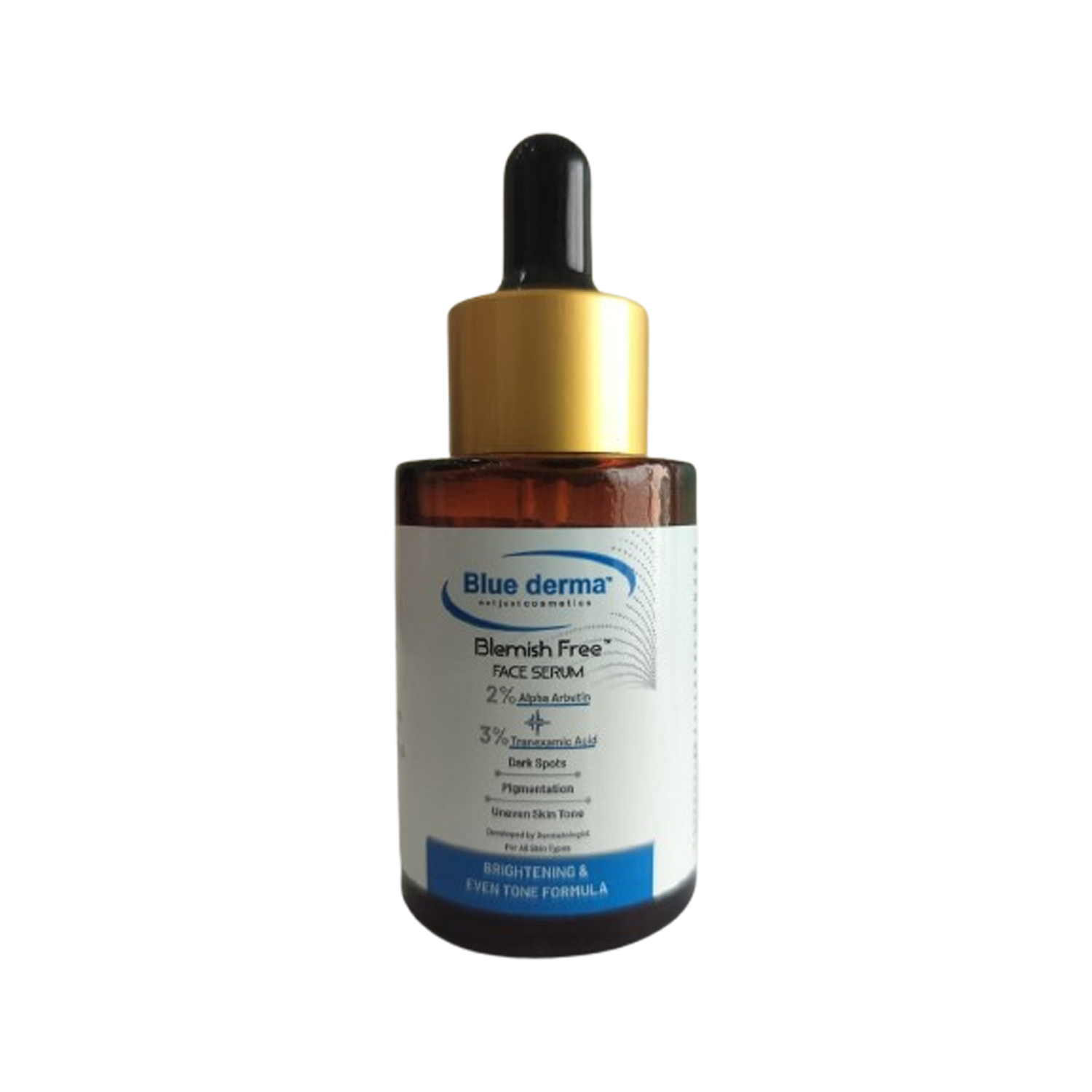 Blue Derma Blemish Free Face Serum | Dark Spots, Pigmentation & Even Skin Tone