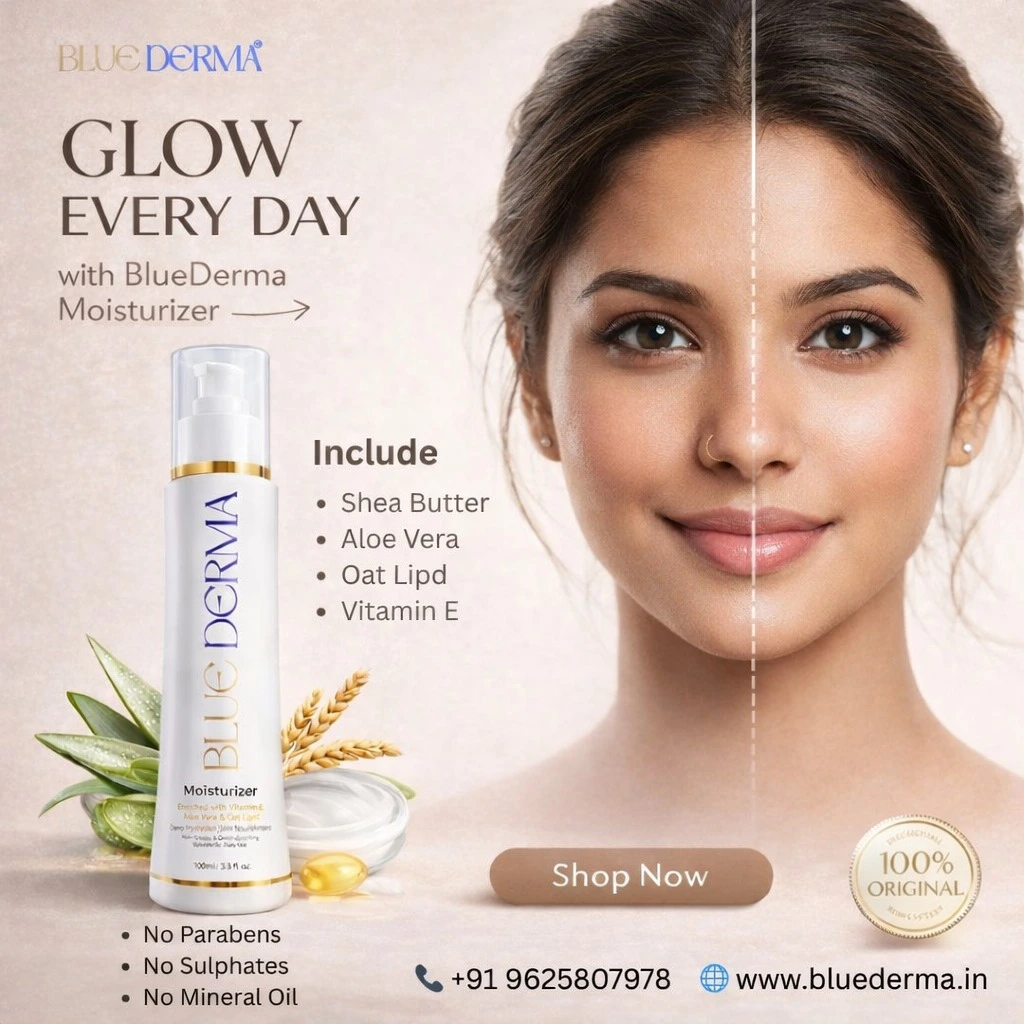 Best Face Moisturizer for Healthy Skin | Blue Derma